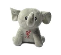 Liverpool FC Plush Elephant Grey - Official Licensed Plush with Liverpool Crest on Front - Great Gift for Fans