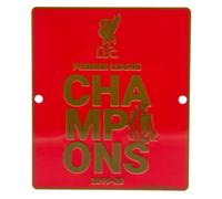 Liverpool FC Premier League Champions Window Sign
