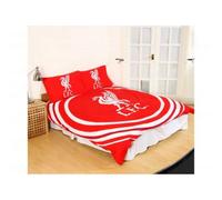 Liverpool Fc Pulse Reversible Duvet Set Red/white (Double)