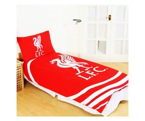 Liverpool Fc Pulse Single Duvet Set Red (One Size)