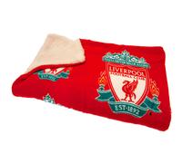 Liverpool FC Sherpa Fleece Blanket