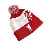 Liverpool FC Ski Bobble Knitted Hat Quick Check Red White