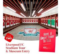 Liverpool FC Stadium Tour and Museum for Two, Liverpool Gifts for Men