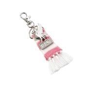 Liverpool FC Stripe Crest Keyring
