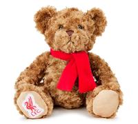 Official Liverpool FC Classic Bear Plush Toy - 25 cm Super Soft Football Teddy, Licensed Merchandise, Collectible Gift for Adults and Kids, Fan Memorabilia