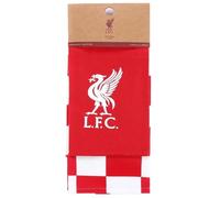 Liverpool FC Tea Towels, 50 x 70 cm, Set of 2, Red and White, Recycled Cotton Blend