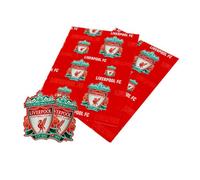 Liverpool Fc Text Gift Wrap Sheets (Pack Of 2) Red (70Cm X 50Cm)