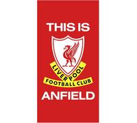 Liverpool FC This Is Anfield Beach TowelOne Size Red/White TA9522