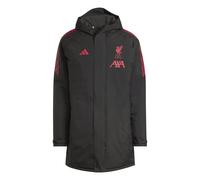 LFC adidas Mens 25/26 Domestic Long Match Day Jacket Black
