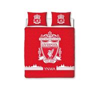 Liverpool Fc Tone Double Panel Duvet And Pillowcase Set