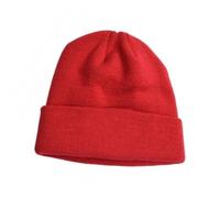 Liverpool FC Unisex Adult Knitted Cuff Crest Beanie, Red, One Size