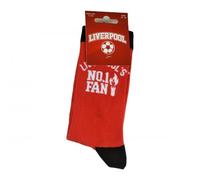 Liverpool FC Unisex Adult Liverpool's No.1 Fan Socks