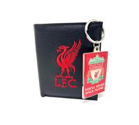 Liverpool FC wallet And Keyring Gift Set Blackred
