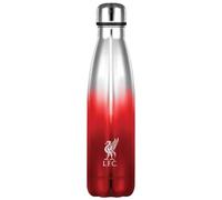 Liverpool FC Water Bottle Stainless Steel Metallic Flask Ombre Bottle Official Merchandise