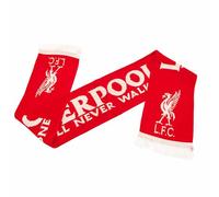 Liverpool FC YNWA Scarf (One Size) (Red/White)