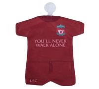 Liverpool FC You´ll Never Walk Alone Home Kit Car Mirror Decoration (One Size) (Red/Green)