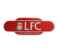 Liverpool FC You´ll Never Walk Alone Retro Plaque (One Size) (Red/White)