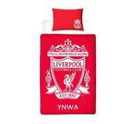 Liverpool FC You´ll Never Walk Alone Reversible Duvet Set in Red | Size: Single Liverpool FC Red Single