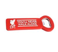 Liverpool FC You'll Never Walk Alone Crest Bottle Opener Fridge Magnet
