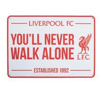 Liverpool FC You'll Never Walk Alone Crest Plaque