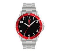 Liverpool Football Club Boy's Analog Quartz Watch with Stainless Steel Strap LFC8008