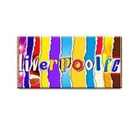 Liverpool Football Club Chocolate Bar Gift Wrapper Gift Present For Sport Fans (#296) (with chocolate bar)