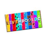 Liverpool Football Club Chocolate Bar Wrapper Gift Present for Sports Birthday (#1296) (with chocolate bar)
