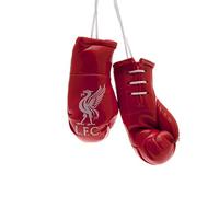 Liverpool Football Club Official Red Mini Hanging Boxing Gloves Car Van Crest