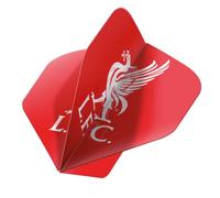 FOCO Officially Licensed Liverpool Football Club Dart Flights Extra Thick 75 Micron - 3 Sets per pack (9 darts Flights in total) - Professional Darts Accessories