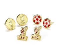 Liverpool Football Club Stud Earrings Set of 3 Pairs
