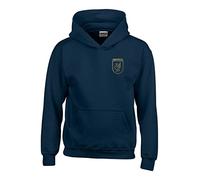 Liverpool Football LiverBird Crest Design HOODIE Kids NAVY Age 12