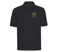 Liverpool Football LiverBird Crest Design POLO MENS BLACK MEDIUM