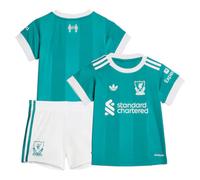Liverpool Football Shirt Third 2025-26 Babykit adidas Green Premier League