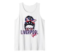 Liverpool Girl, Liverpool Girls, British Flag Women's Tank Top