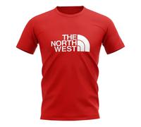 Liverpool Junior The North West T-Shirt in Red | Size: 3-4 Years Liverpool Red 3-4 Years
