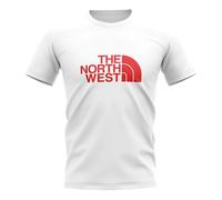 Liverpool Junior The North West T-Shirt in White | Size: 7-8 Years Liverpool White 7-8 Years