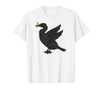 Liverpool Liver Bird Symbol Cormorant Emblem Value Graphic T-Shirt