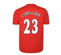 Liverpool Men's Fc 2005 Champions League Final Shirt - Carragher 23 in Red | Size: Large Liverpool Red L