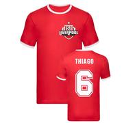 Liverpool Men's Mens Thiago Ringer Tee in Red | Size: 2XL Liverpool Red 2XL
