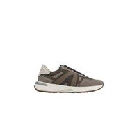 Liverpool Men's Soft Brown Leather and Washed Tone Nylon - male - Alexander Smith - Sneakers - Multicolor - 7 UK - Shoes 7 UK
