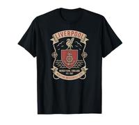 Liverpool Merseyside England Maritime Mercantile City Banner T-Shirt