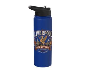 Liverpool Merseyside England UK Historic Buildings Stainless Steel Insulated Water Bottle