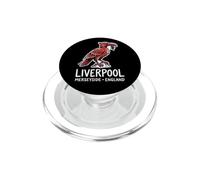 Liverpool Merseyside England Zine-Ink Liver Bird Print PopSockets PopGrip for MagSafe