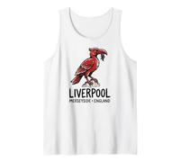 Liverpool Merseyside England Zine-Ink Liver Bird Tank Top