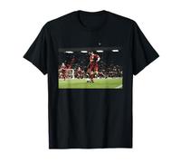 Liverpool Michael Owen in Action 1998 Football World Cup T-Shirt