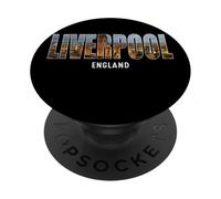 Liverpool Prefecture England City United Kingdom vintage PopSockets Adhesive PopGrip