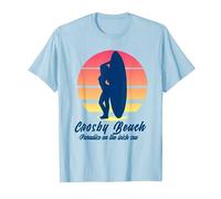 Liverpool scouser crosby beach funny surf summer graphic T-Shirt