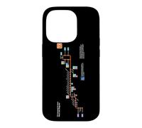 Liverpool Sydney Train Rail - Souvenir Route Map Australia Case for iPhone 14 Pro
