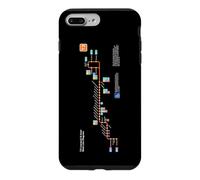 Liverpool Sydney Train Rail - Souvenir Route Map Australia Case for iPhone 7 Plus/8 Plus