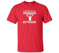 Liverpool T Shirt in RED XL Football Grandad Fan Team Design